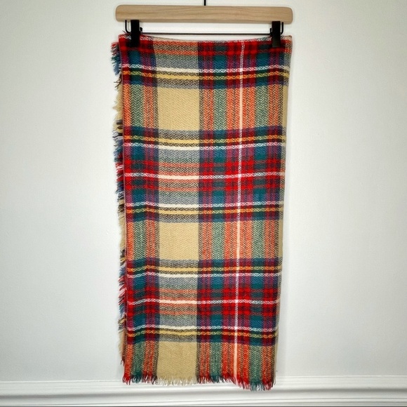 Altar’d State Plaid Pashmina O/S - Picture 4 of 8